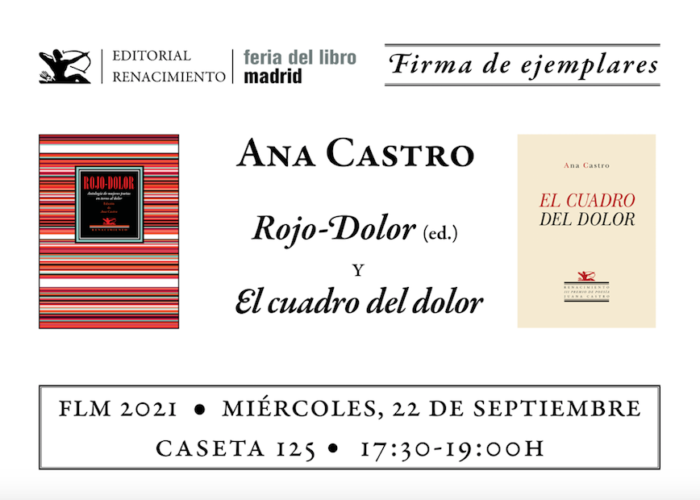 Firma en la Feria del Libro de Madrid